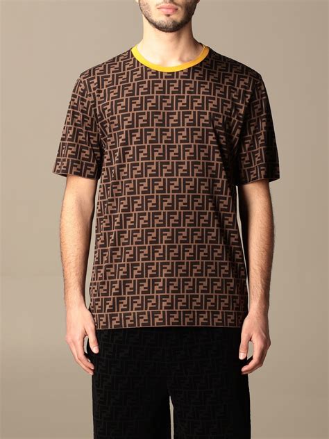 man wearing fendi shirt